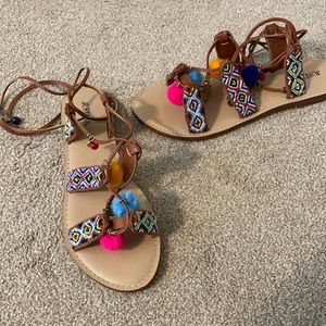 Size 9 Just Fab sandals
